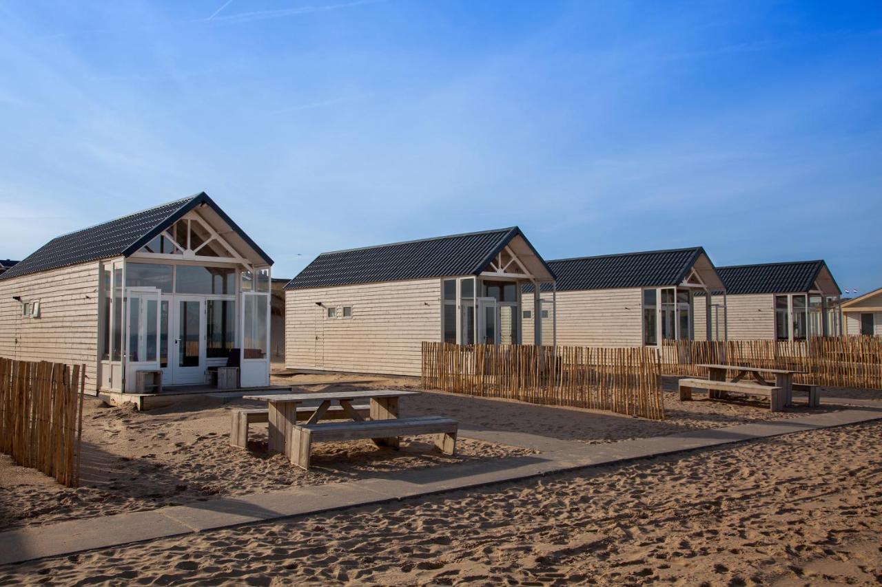 Surf En Beach Strandhuisjes Katwijk aan Zee ภายนอก รูปภาพ